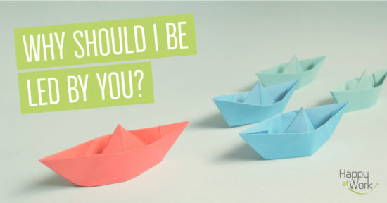 Why should I be led by you?